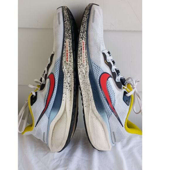 Nike Air Zoom Pegasus 41 White Psychic Blue Speed Red Men\'s Size 12 main image 4